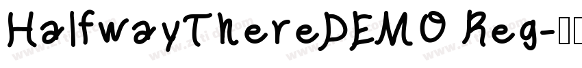 HalfwayThereDEMO Reg字体转换